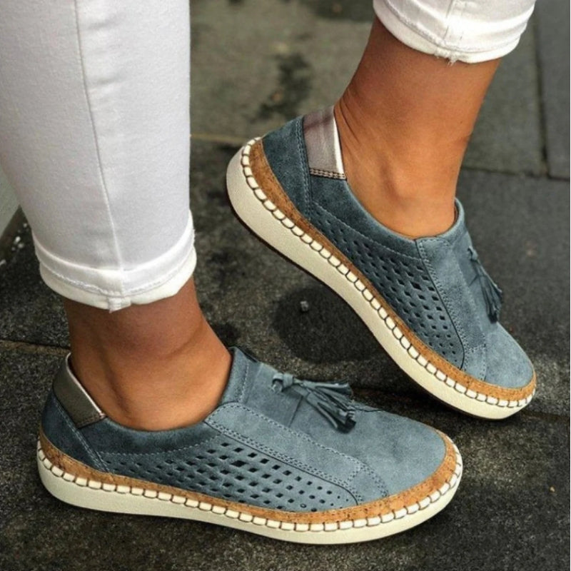 Willow | Olive Orthoflex Slip-Ons