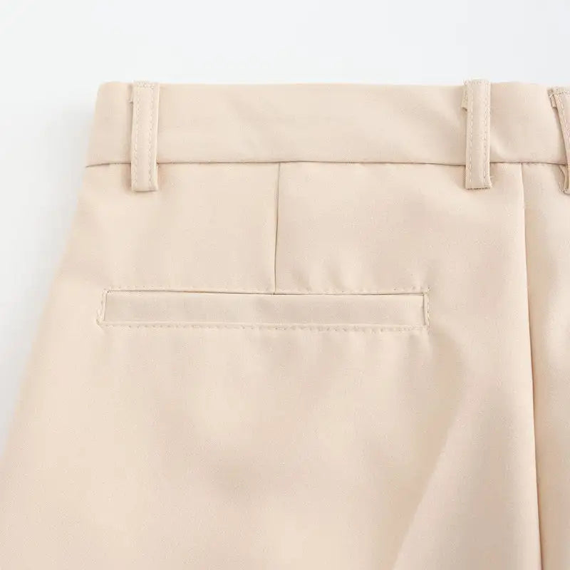 Beckett | Beige Augusto Stretch Pants