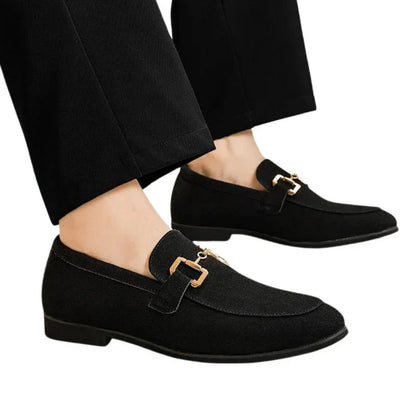 Beckett | Cream Luxury Suede Loafers