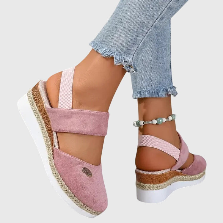 Beige Orthopedic Sandals