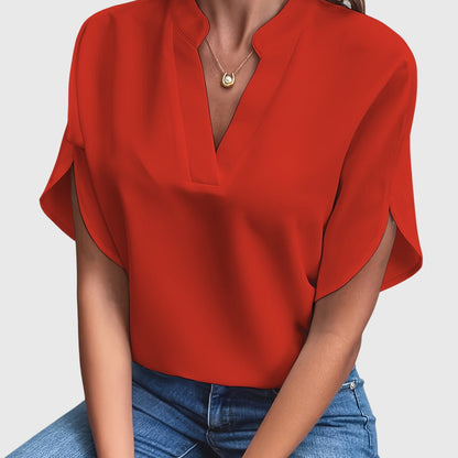 Alethea | Elegant White Blouse