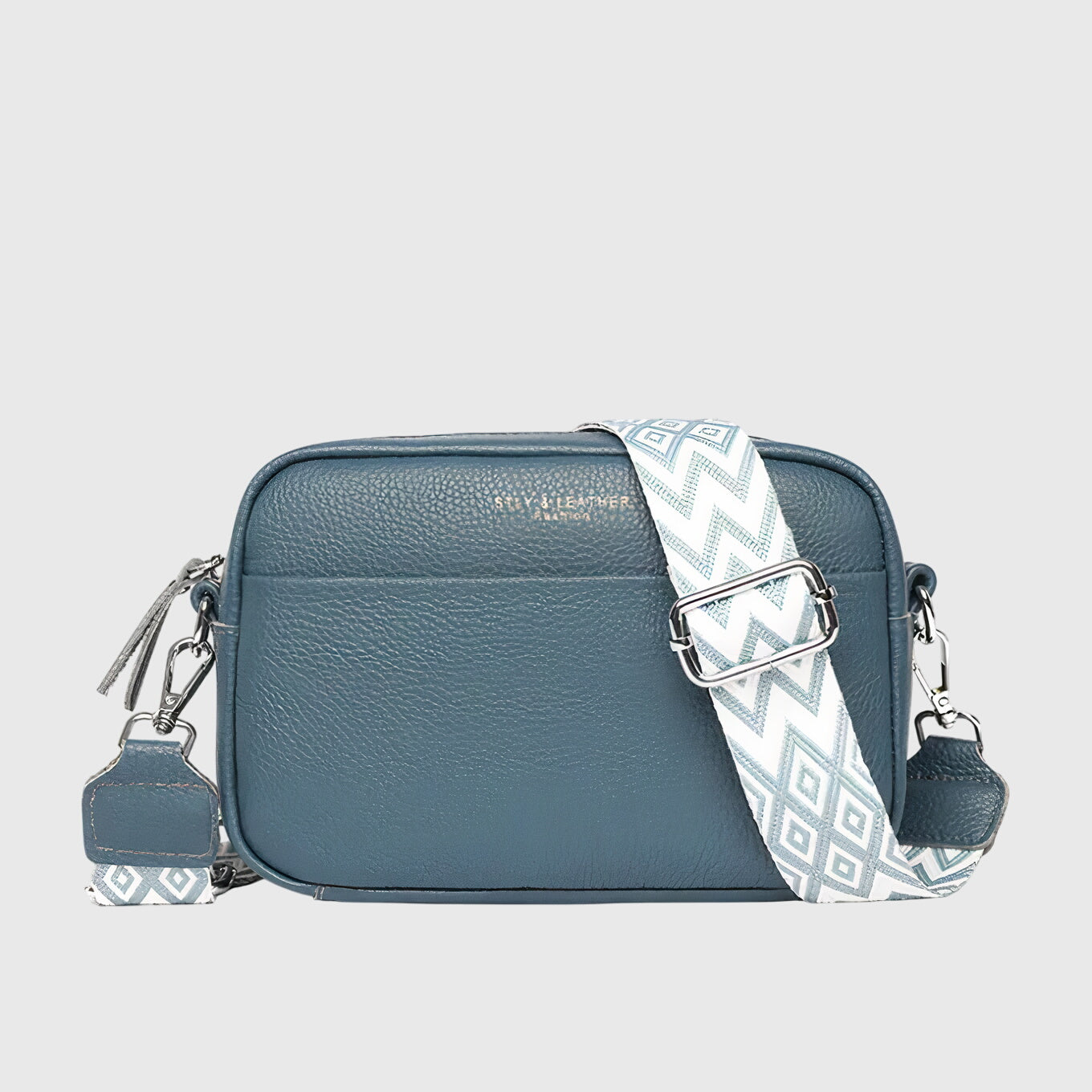 Willow | Women’s Classic Black Leather Shoulder Crossbody Bag