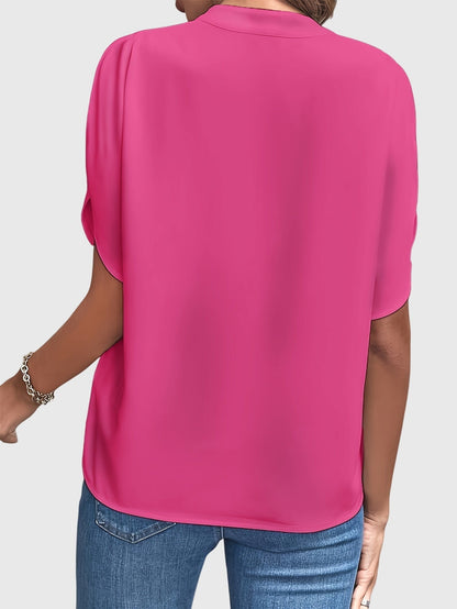 Alethea | Elegant White Blouse