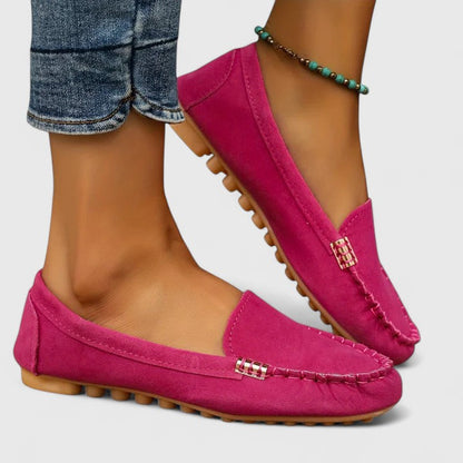 Calista | Turquoise Suede Orthopedic Loafer