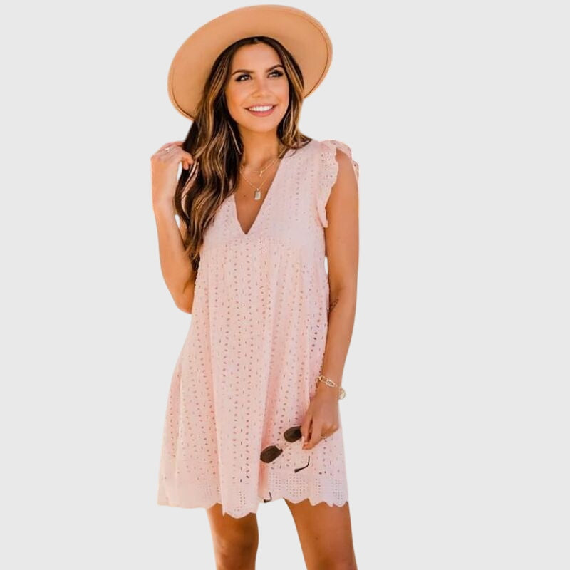 Alethea | Black 2 In 1 Summer Dress