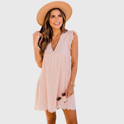 Alethea | Black 2 In 1 Summer Dress