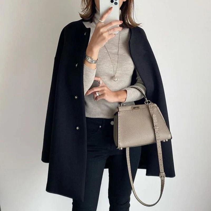 Aurelia | Beige Relaxed Fit Coat