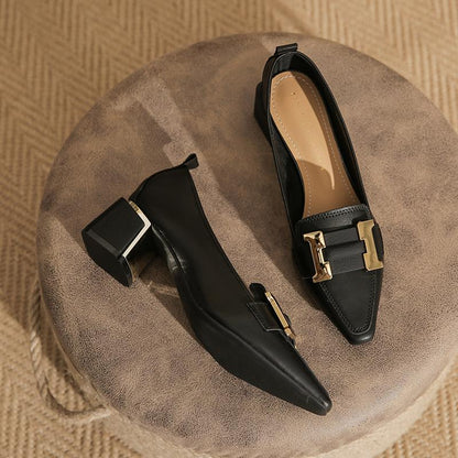 Astrid | Luxury White Pointed-Toe Heels