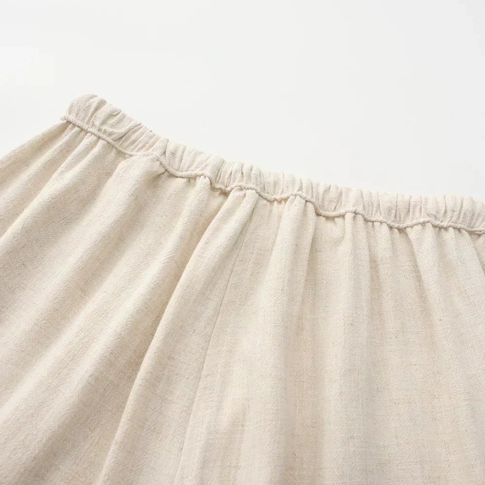 Beckett | Marrakech - Cream Linen Pants