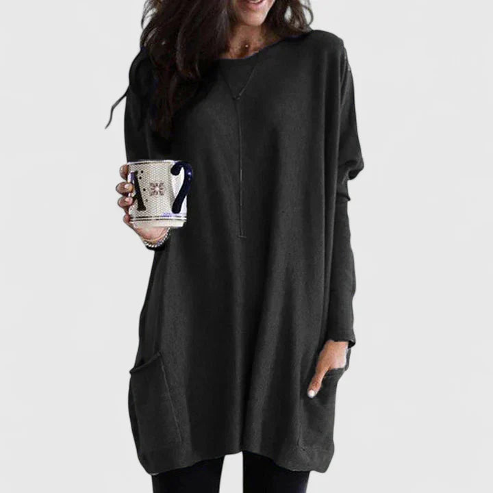 Calantha | Soft Blush Comfortable Tunic