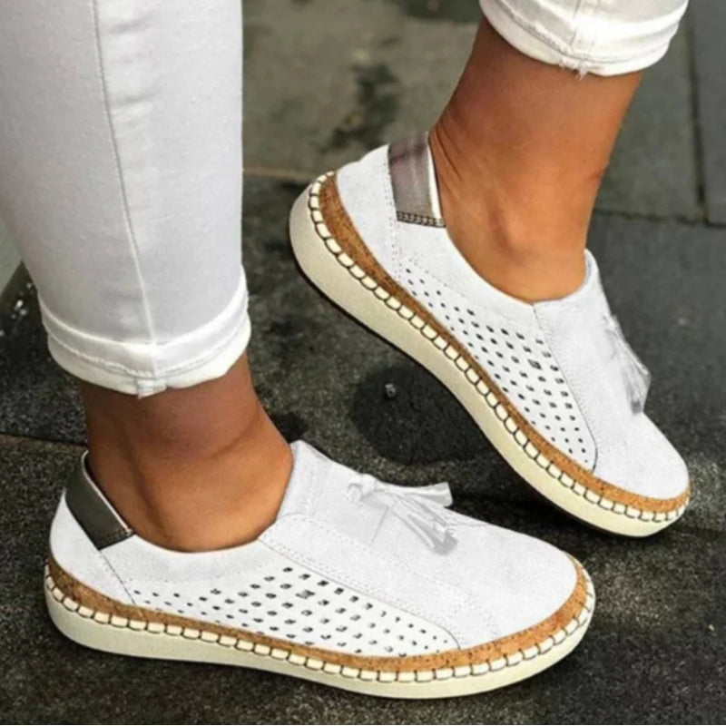 Willow | Olive Orthoflex Slip-Ons
