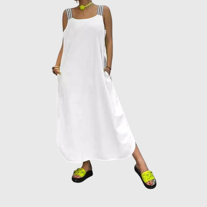 Astrid | Lemon Yellow Summer Dress