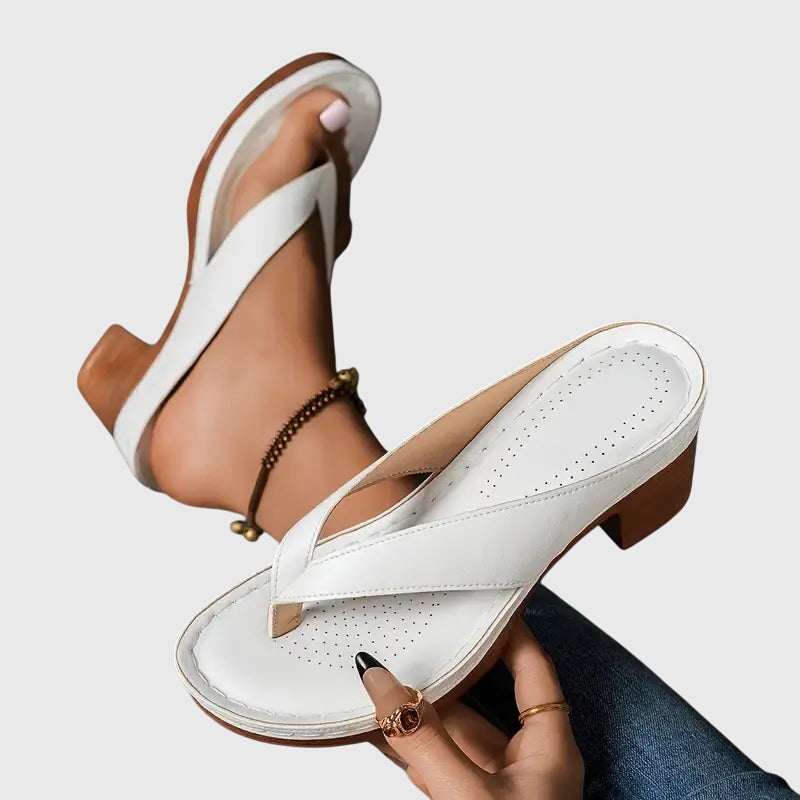 Calista | Golden Orthopedic Sandals