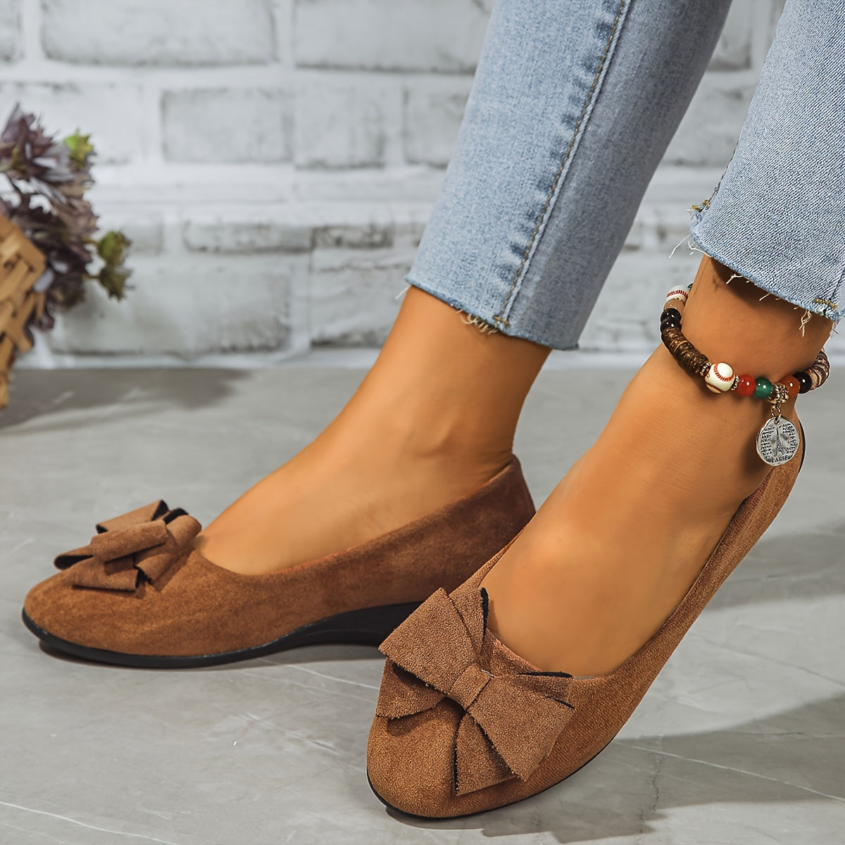 Calantha | Elegant Grey Suede Sophisticated Shoes