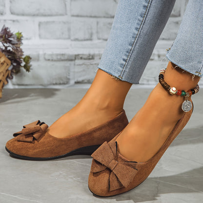 Calantha | Elegant Gray Suede Sophisticated Shoes