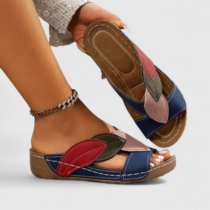 Multicolor Strap Orthopedic Sandals