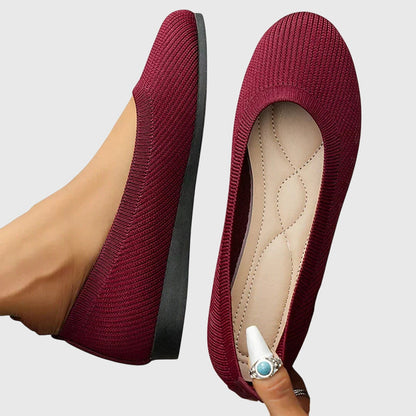 Aurora | Black Knit Anti-Slip Breathable Shoes