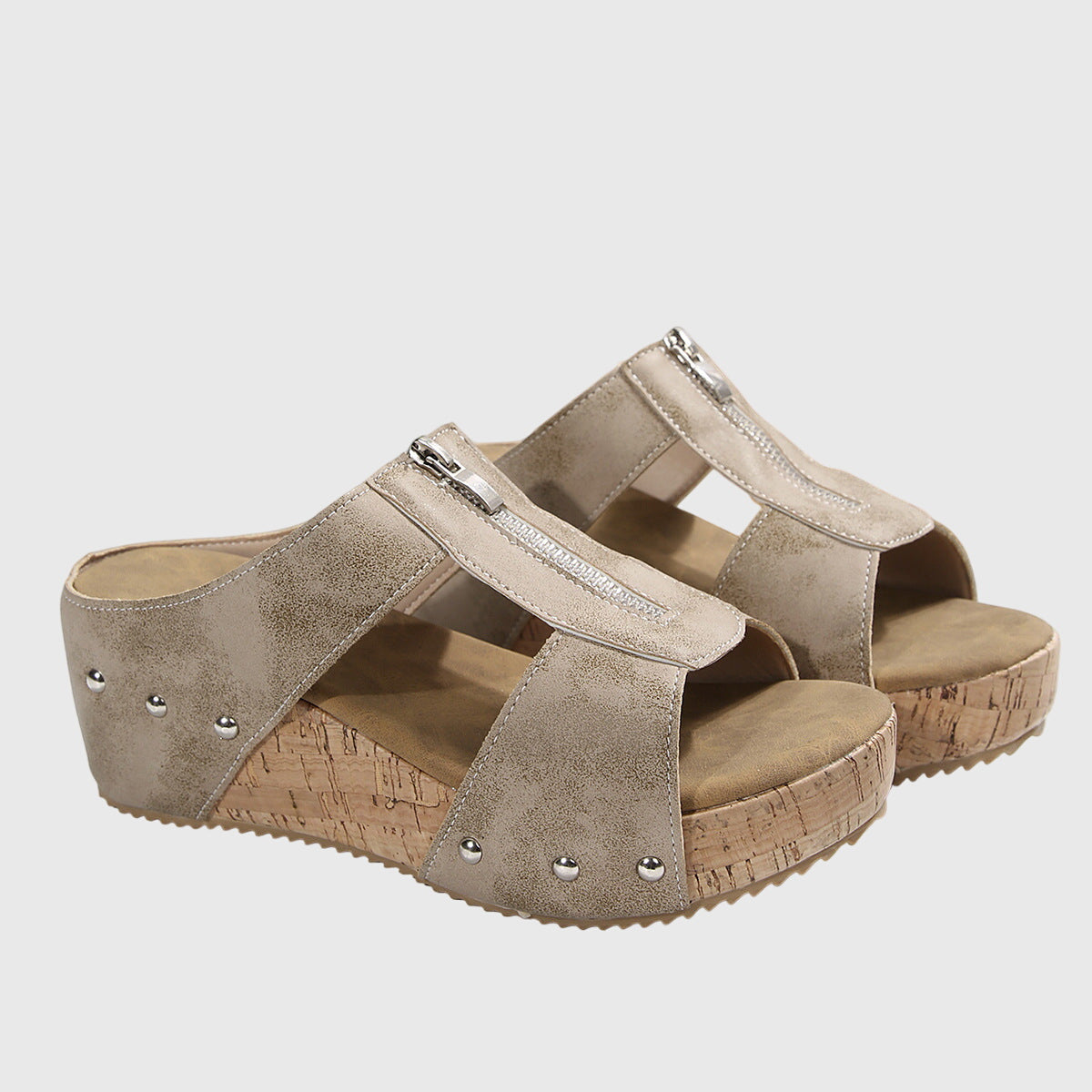 Calista | Luxury Beige Orthopedic Sandals
