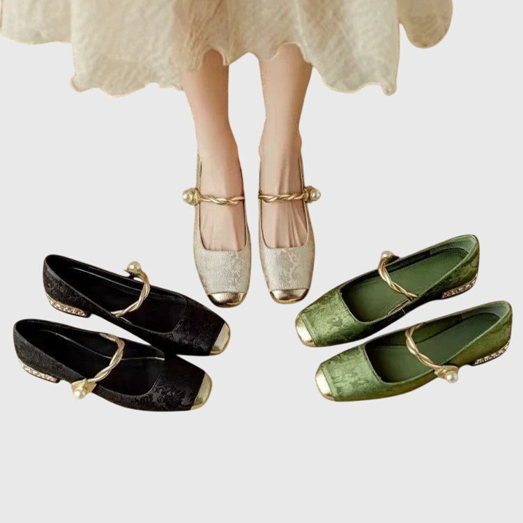 Calantha | Green Luxury Orthopedic Sandals