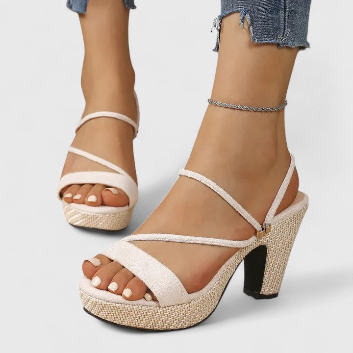 Calanthe | Exquisite Black Suede Sophisticated Heels