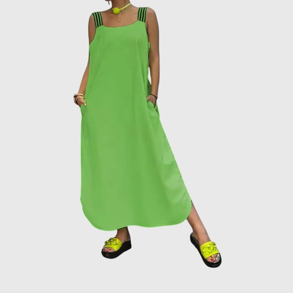 Astrid | Lemon Yellow Summer Dress