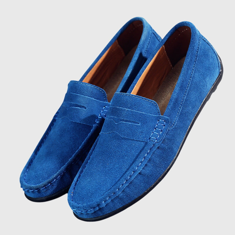 Calantha | Burgundy Suede Orthopedic Loafers