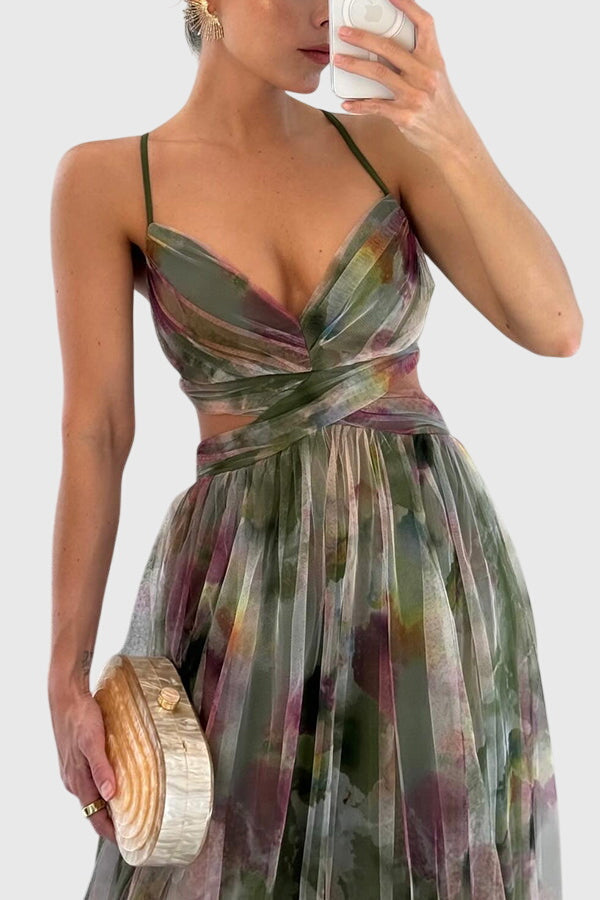 Calista | Vibrant Floral Maxi Dress