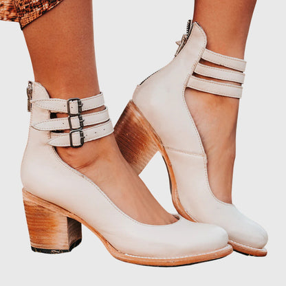 Calista | Luxurious Tan Stylish Heels