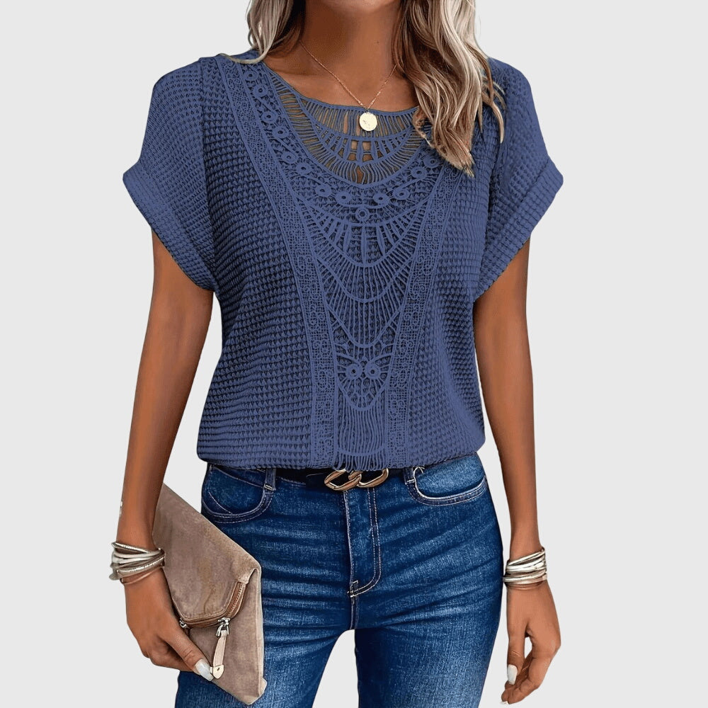 Willow | Cream Elegant Ibiza Style Blouse