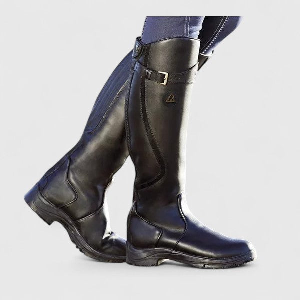 Alethea | Black Tall Orthopedic Boots