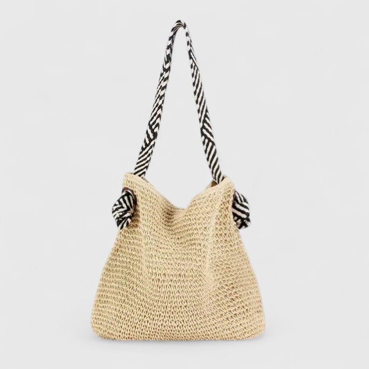 Women’s Bohemian Everyday Shoulder Style Woven Straw Bag