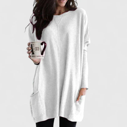 Calantha | Soft Blush Comfortable Tunic