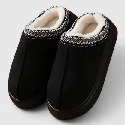 Alethea | Brown Suede Orthopedic Slippers