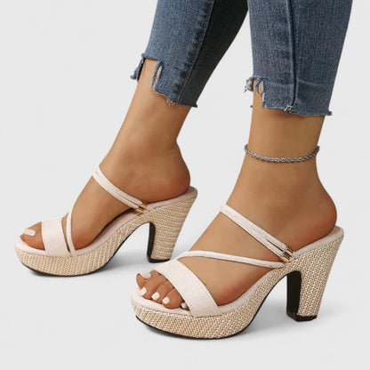 Calanthe | Exquisite Black Suede Sophisticated Heels