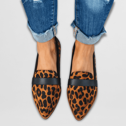 Black Orthopedic Soft Suede Loafers