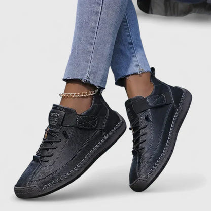 Alethea | Pink Velcro Orthopedic Sneakers