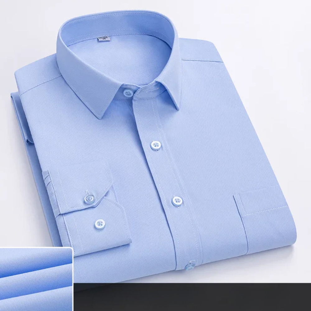 Benedict | Light Blue Elegant Office Shirt