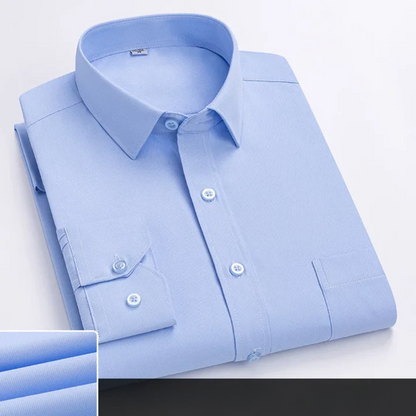 Benedict | Light Blue Elegant Office Shirt