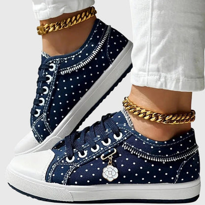 Calista | Blue Denim Orthopedic Sneakers
