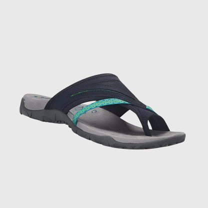 Aurelia | Black Ergonomic Sandals