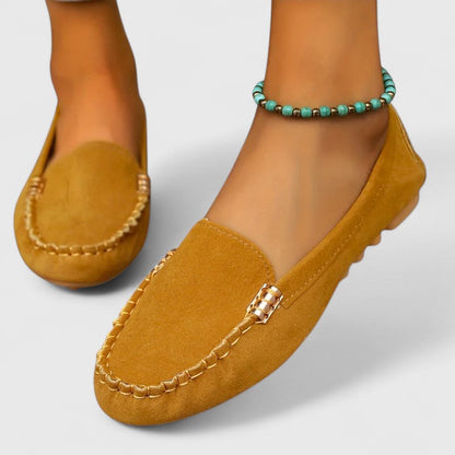 Calista | Turquoise Suede Orthopedic Loafer