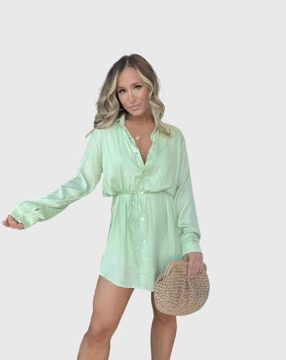Astrid | Maroon Elegant Romper Dress