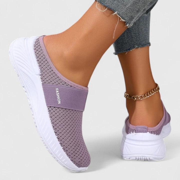 Calista | Beige Elastic Orthopedic Shoes