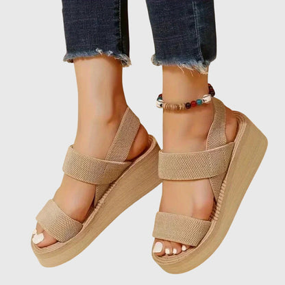 Alethea | Beige Stylish Orthopedic Sandals