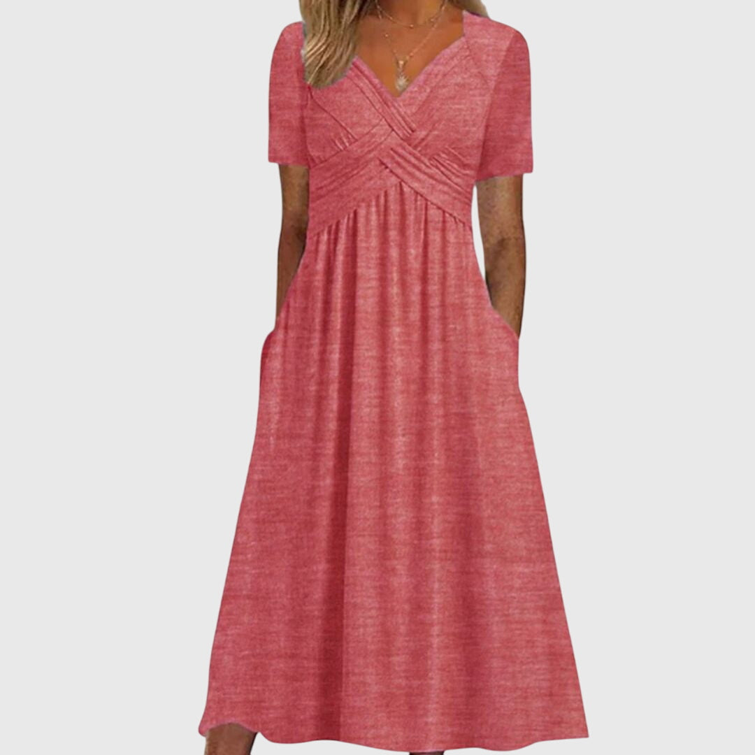 Calista | Mint Green Flattering Dress