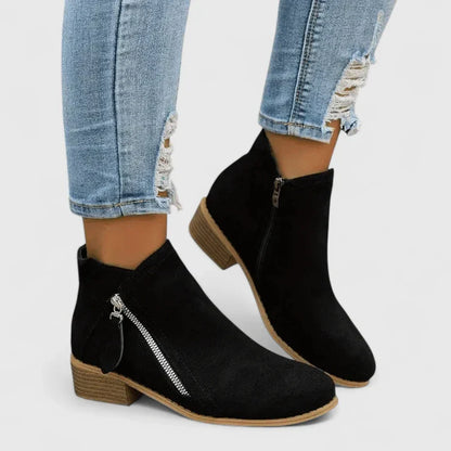 Calantha | Denim Blue Orthopedic Boots