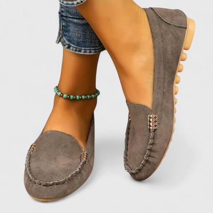 Calista | Turquoise Suede Orthopedic Loafer
