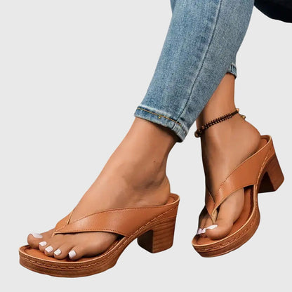 Calista | Golden Orthopedic Sandals