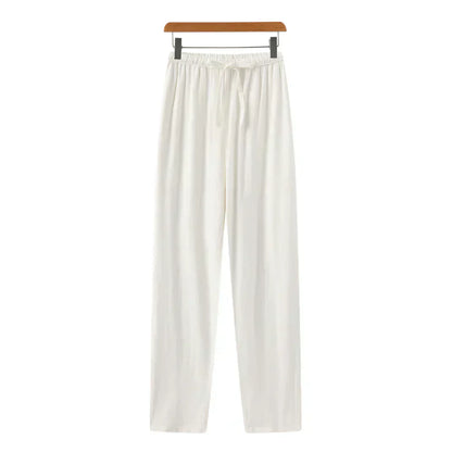 Beckett | Marrakech - Cream Linen Pants