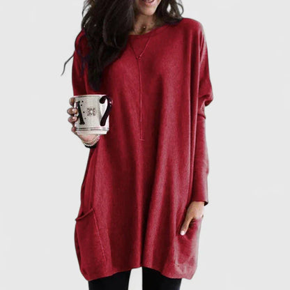 Calantha | Soft Blush Comfortable Tunic